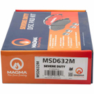Magma MSD632M Brake Pad Set 2
