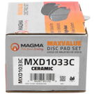 Magma MXD1033C Brake Pad Set 2