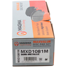 Magma MXD1081M Brake Pad Set 2