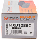 Magma MXD1086C Brake Pad Set 2