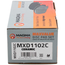 Magma MXD1102C Brake Pad Set 2