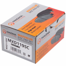 Magma MXD1195C Brake Pad Set 4