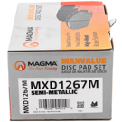 Magma MXD1267M Brake Pad Set 2