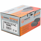 Magma MXD2374C Brake Pad Set 4