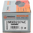 Magma MXD2374C Brake Pad Set 2