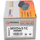 Magma MXD451C Brake Pad Set 2