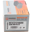 Magma MXD598M Brake Pad Set 2