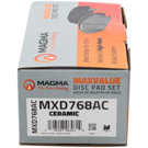 Magma MXD768AC Brake Pad Set 2
