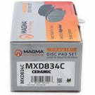 Magma MXD834C Brake Pad Set 2