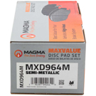 Magma MXD964M Brake Pad Set 2