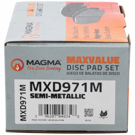 Magma MXD971M Parking Brake Disc Brake Pad Set 2