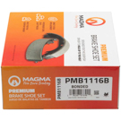 Magma PMB1116B Parking Brake Shoe 2