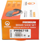 Magma PMB671B Brake Shoe Set 2