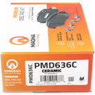 Magma PMD636C Brake Pad Set 2
