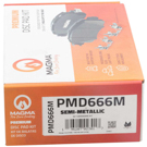 Magma PMD666M Brake Pad Set 2