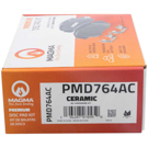 Magma PMD764AC Brake Pad Set 2