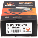 Magma PSD1021C Brake Pad Set 4