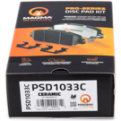 Magma PSD1033C Brake Pad Set 4
