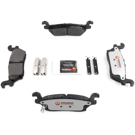 2009 Hummer H3 Brake Pad Set 6