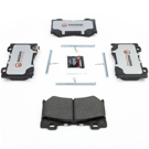2012 Infiniti FX50 Brake Pad Set 2