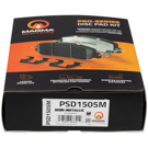 2014 Bmw 640i xDrive Brake Pad Set 4