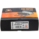 Magma PSD1689M Brake Pad Set 4