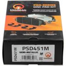 Magma PSD451M Brake Pad Set 4