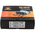 Magma PSD473M Brake Pad Set 4