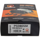Magma PSD805M Brake Pad Set 4