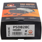 Magma PSD828C Brake Pad Set 4