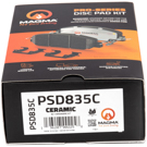 Magma PSD835C Brake Pad Set 4