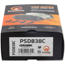 Magma PSD838C Brake Pad Set 4