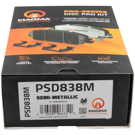Magma PSD838M Brake Pad Set 4