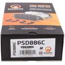 Magma PSD886C Brake Pad Set 4