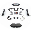 2012 Infiniti EX35 Brake Pad Set 2