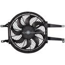 2001 Gmc Yukon XL 1500 Cooling Fan Assembly 1