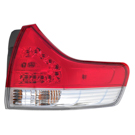 2013 Toyota Sienna Tail Light Assembly 1