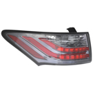 2013 Lexus CT200h Tail Light Assembly 1