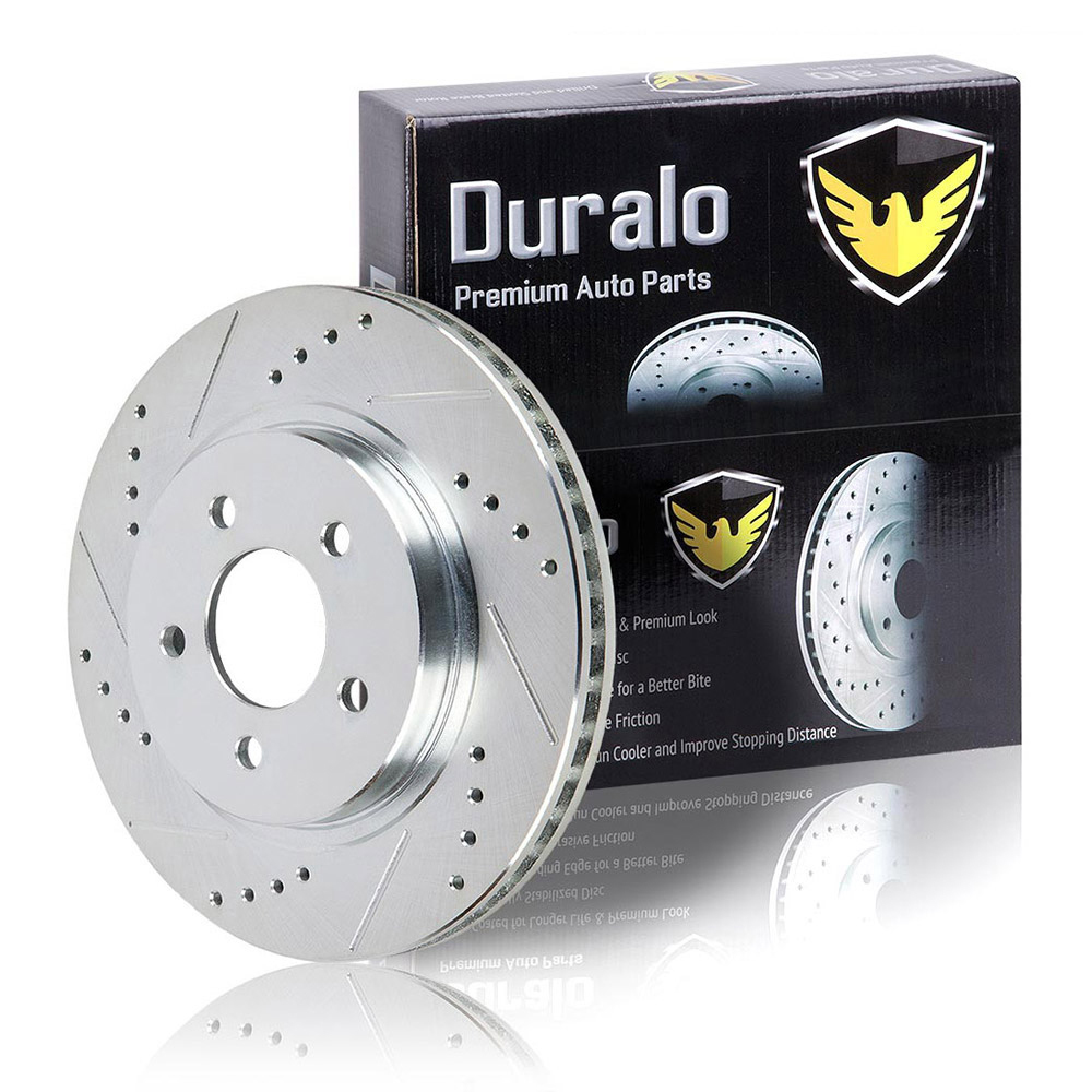 New 2000 Volvo V70 Brake Disc Rotor - Front Left and Right R AWD - AWD - 302mm Front Disc - Front