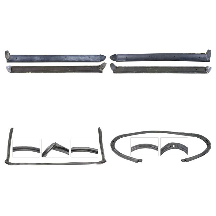 New 1982 Mercedes Benz 300D Seal Kits - Front and Rear Set Front and Rear Door Seal Kit