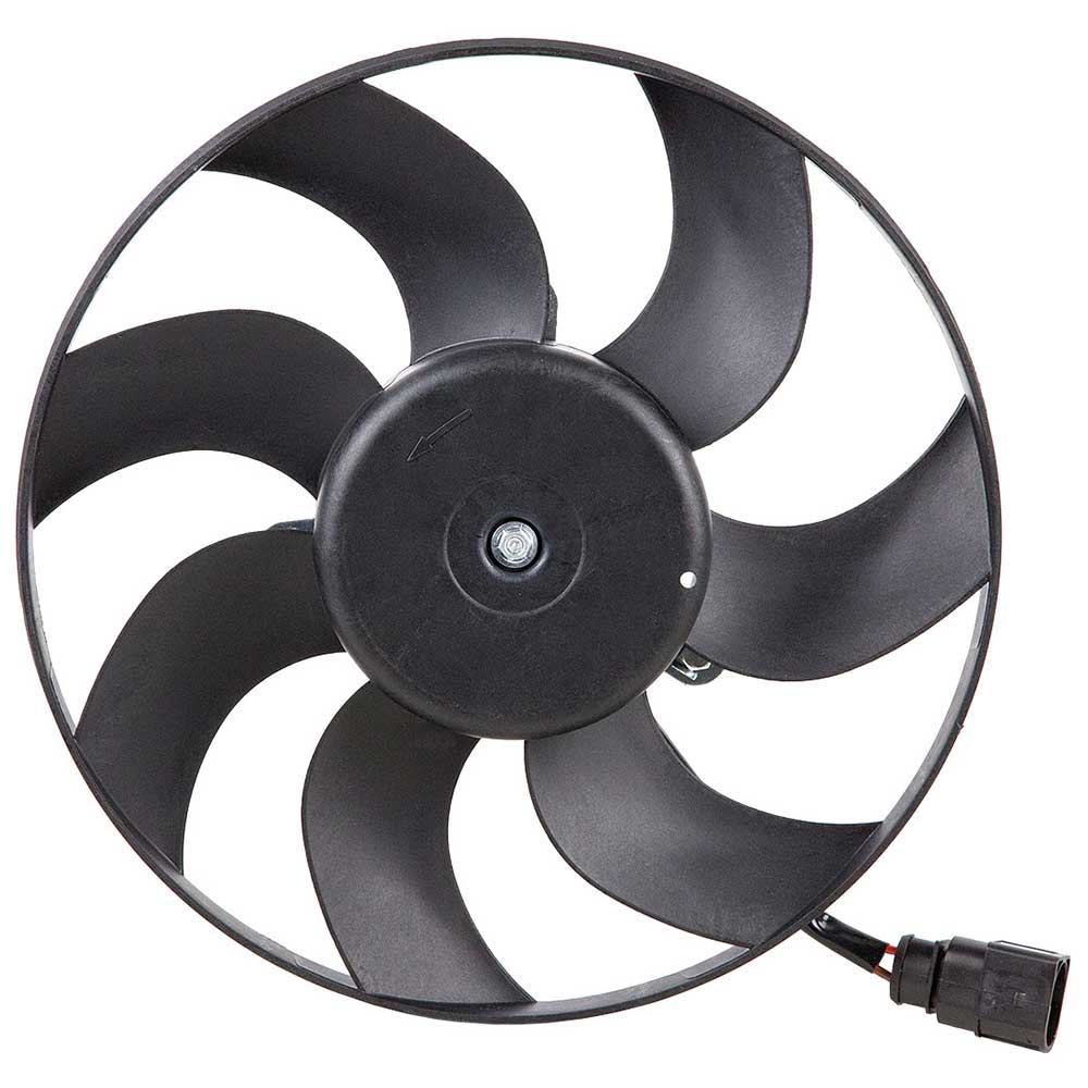 New 2008 Volkswagen R32 Car Radiator Fan - Front Right Front Right