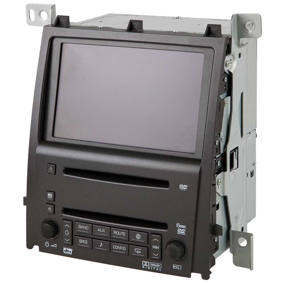 2009 Cadillac STS GPS Navigation System In-Dash Naviagtion Unit with Radio and DVD Player - Option Code YQ4 [OEM 20844561]
