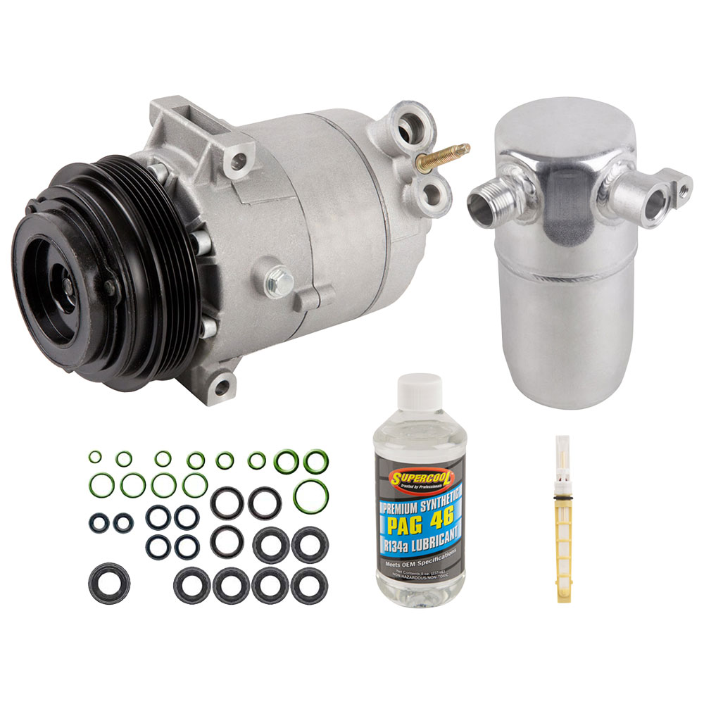 AC Compressor w/ A/C Repair Kit For Oldsmobile Alero & Pontiac