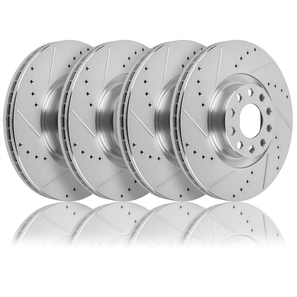 1997 Chevrolet Van Premium Duralo Drilled and Slotted Rotors
