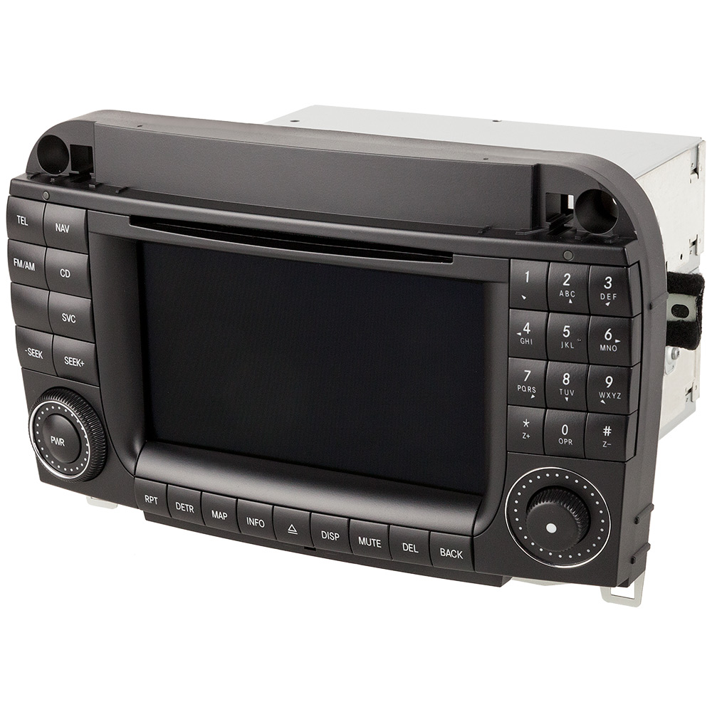 2003 Mercedes Benz CL600 GPS Navigation System In Dash AM-FM-Single CD w/o Bluetooth Navigation Unit [OEM 2208203589]
