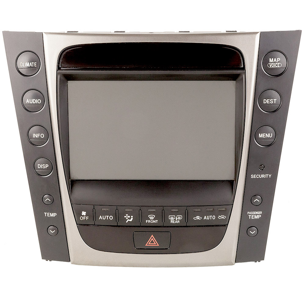2007 Lexus GS350 GPS Navigation System In-Dash Navigation Unit [OEM 86111-30390]