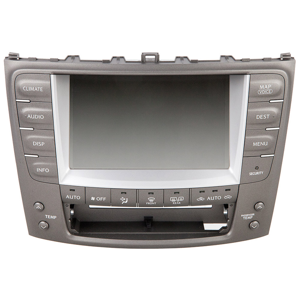 2007 Lexus IS250 GPS Navigation System In-Dash Navigation Display Unit [OEM 86111-53060]