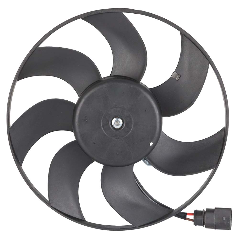 New 2012 Volkswagen Beetle Car Radiator Fan - Right Right Side - 2.5L Manual Transmission Models with Production date To 04-2012