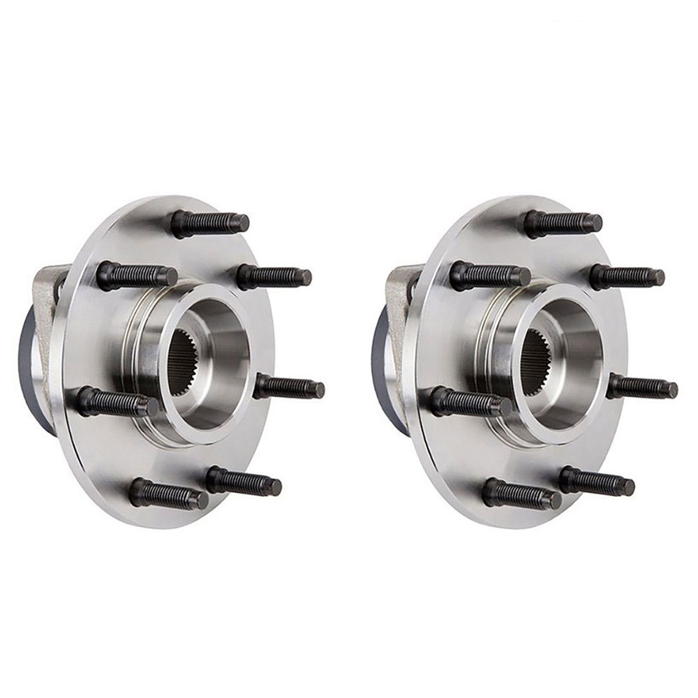 New 1992 Volvo 740 Wheel Hub Assembly Kit - Front Pair Pair of Front Hubs - Models with ABS