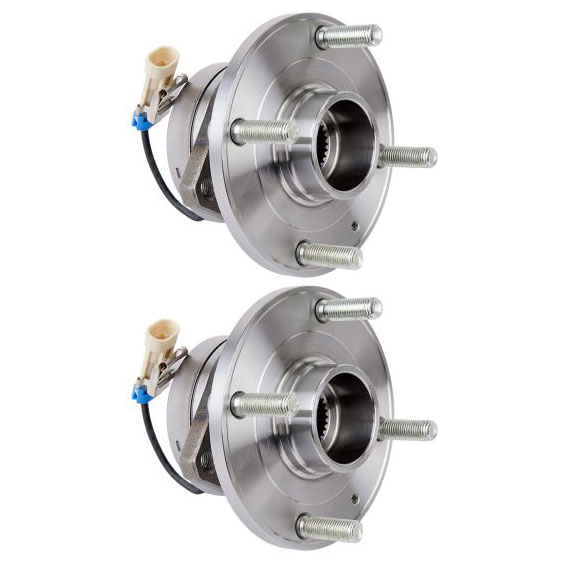 New 2005 Suzuki Verona Wheel Hub Assembly Kit - Front Pair Pair of Front Hubs - Models with 4-Wheel ABS